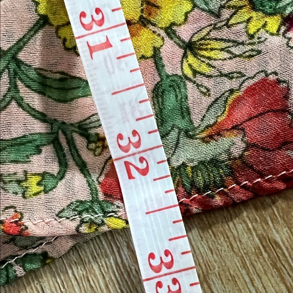 LOFT Pink Floral Dress Size MP - Picture 12 of 12